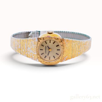 Vintage Longines 14K Gold Electroplated Ladies Wristwatch