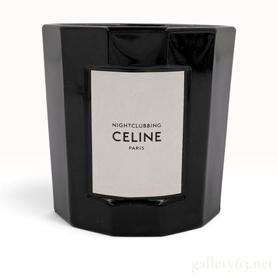 Celine Nightclubbing Black Scented Candle with Box