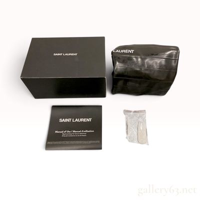 Saint Laurent Black Inflatable Lifestyle Accessory with Box