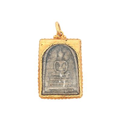 22 Karat Gold Thai Holy Amulet Pendant