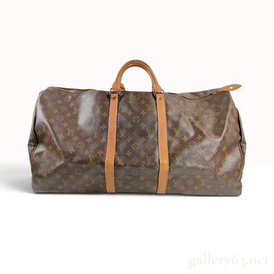 Vintage Louis Vuitton Monogram Keepall 60 Duffle Bag