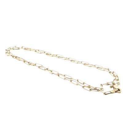14K Gold 18inch Paperclip Chain