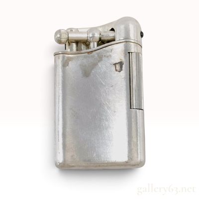 Vintage Sterling Silver Lift Arm Butane Lighter