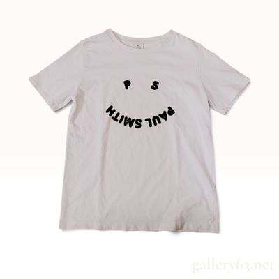PS Paul Smith White Cotton T-Shirt Size M