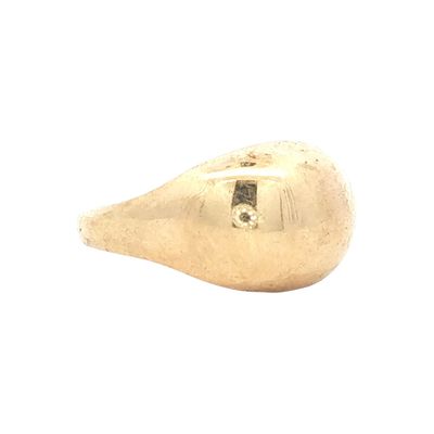 14 Karat Yellow Gold Dome Ring