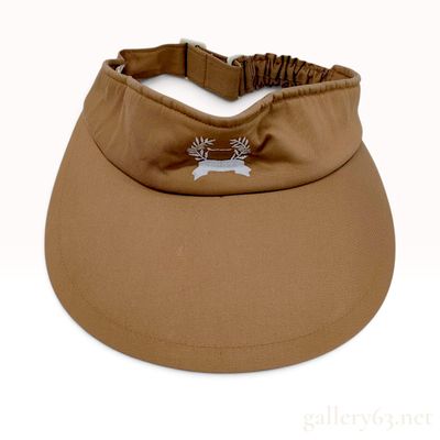 Christian Dior Sports Tan Cotton Twill Sun Visor