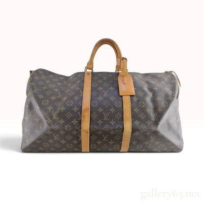 Vintage Louis Vuitton Monogram Keepall 55 Travel Bag