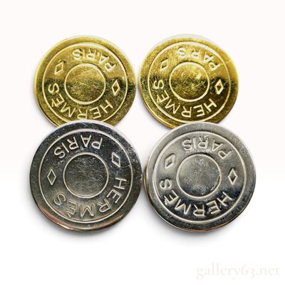 A Collection of Vintage Hermes Clou de Selle Clip-On Earrings