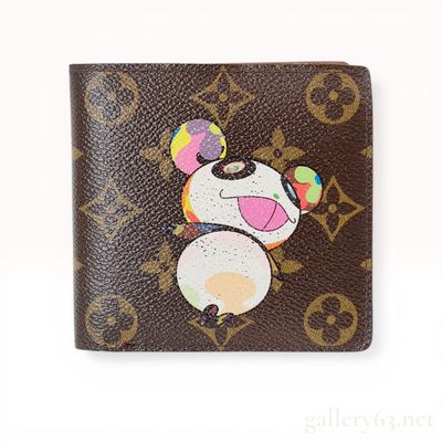 Louis Vuitton x Takashi Murakami Monogram Panda Marco Wallet