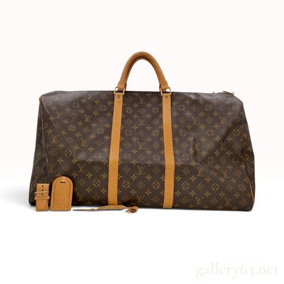 Louis Vuitton Keepall 60 Monogram Canvas Travel Bag