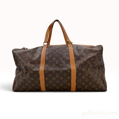 Vintage Louis Vuitton Monogram Canvas Keepall 55 Travel Bag