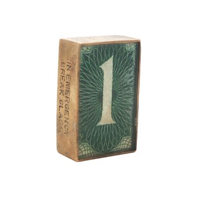 9K Gold One British Pound Mad Money Charm
