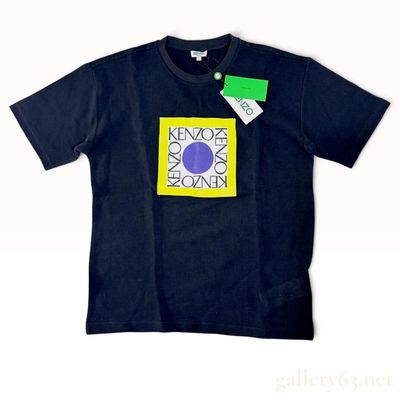 NWT Kenzo Logo Waffle Knit T-Shirt Large