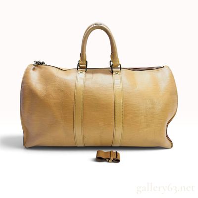 Vintage Louis Vuitton Cipango Gold Epi Leather Keepall 45