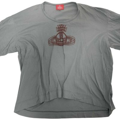 Vivienne Westwood Red Label Grey Cotton T-Shirt Size M