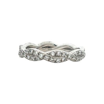 Platinum Diamond Infinity Design Band
