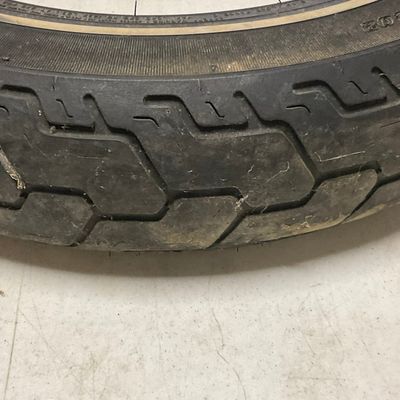 Dunlop D402 MT90B16 Whitewall Motorcycle Tire