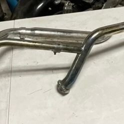 Harley-Davidson Chrome 2-into-1 Staggered Exhaust System
