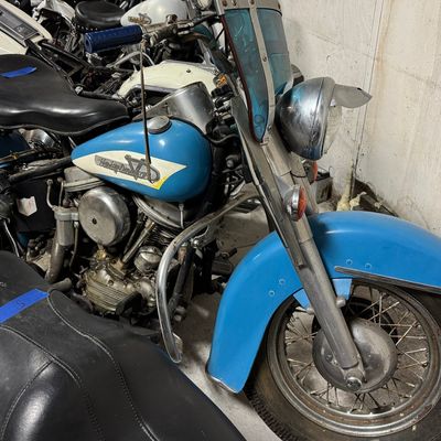 1956 Harley-Davidson Panhead Motorcycle