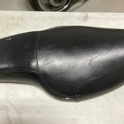 Two-Up Step-Up Style Motorcycle Seat for Cruiser Models