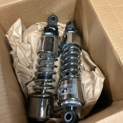 Two Sets of Progressive Suspension and Unbranded Motorcycle Rear Shock Absorbers