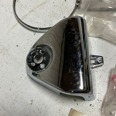 An Assortment of Motorcycle Maintenance Parts and Hardware for Harley-Davidson