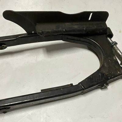Rear Swingarm Assembly for Motorcycle with Pivot Axle and Chain Guard