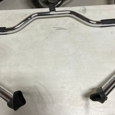 Mustache Style Chrome Motorcycle Engine Guard