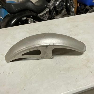 Custom Bobber Style Metal Motorcycle Front Fender