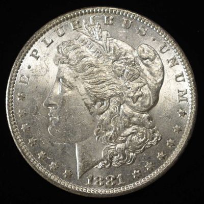 1881-O MORGAN DOLLAR BU