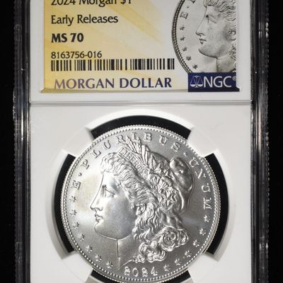 2024 MORGAN DOLLAR NGC MS70 EARLY RELEASES
