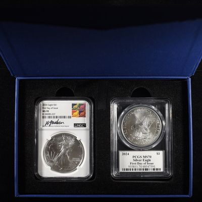 2024 AMERICAN SILVER EAGLES PCGS & NGC
