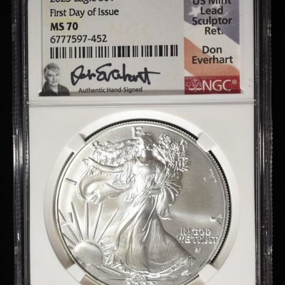2023 AMERICAN SILVER EAGLE NGC MS70
