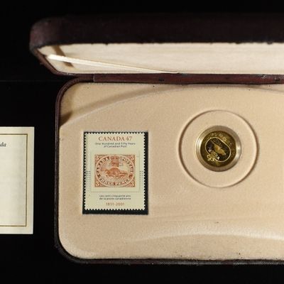 150TH CA ANNIV FIRST POSTAGE STAMP COLLECTION