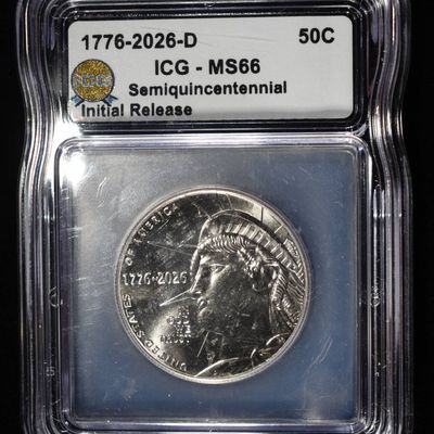 1776-2026-D 50C ENDURING LIBERTY ICG MS66