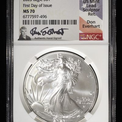 2023 AMERICAN SILVER EAGLE NGC MS70