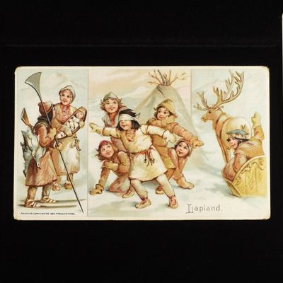 (3) VINTAGE ADVERTISMENTS CARDS