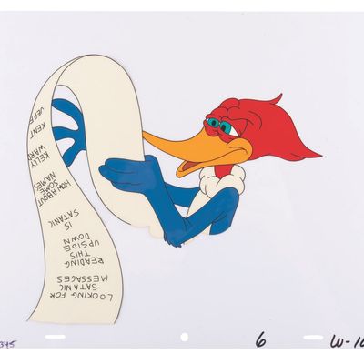 A 1991 Academy Awards Woody Woodpecker Production Cel.