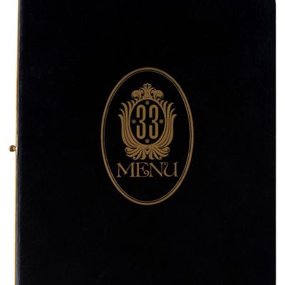 A Rare 1979 Club 33 Menu.