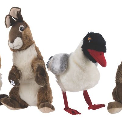 A Complete Set of "Watership Down" Plushies.