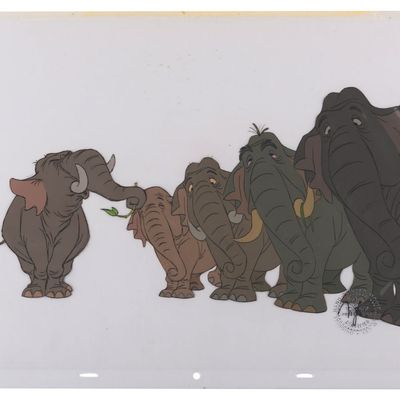 A "The Jungle Book" Production Cel.