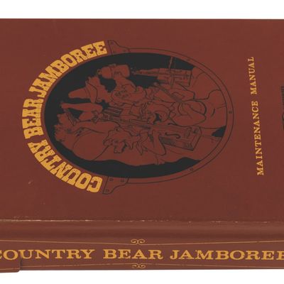 A Country Bear Jamboree Maintenance Manual.