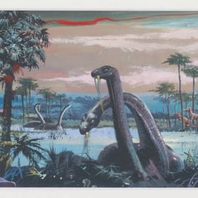 A World's Fair Magic Skyway Concept Art Print by Claude Coats.