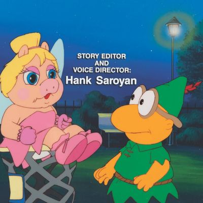A "Muppet Babies" Original Credit Cel and Background.