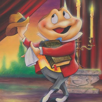 A Mr. Toad Original Painting by James C Mulligan.