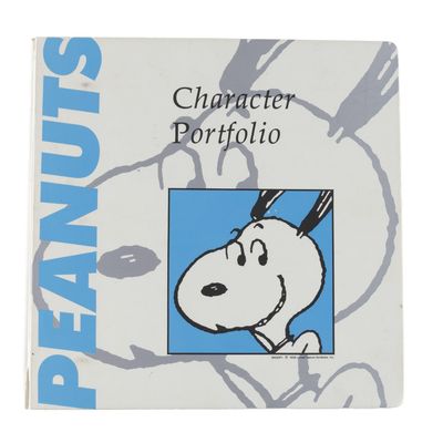 A "Peanuts" Character Portfolio Style Guide.
