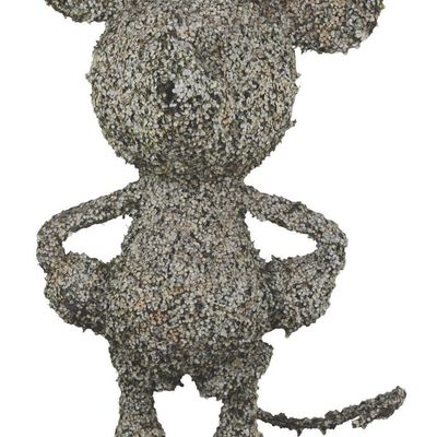 A Mickey Mouse Topiary.