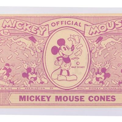 A Rare Disney Cone Dollar