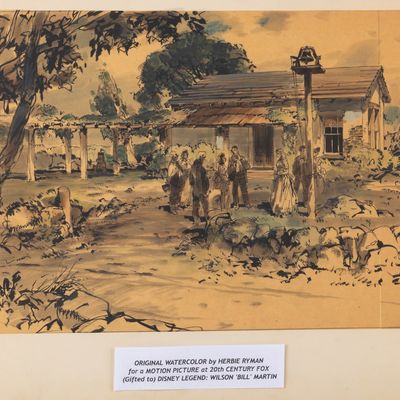 An Original Herb Ryman Concept Painting.