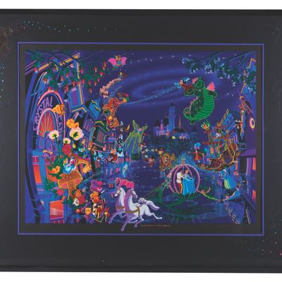 A Musical Light-Up Main Street Electrical Parade Display.